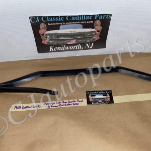 OEM 1965 Cadillac Deville Calis Eldorado RIGHT PASSENGER SIDE RUBBER QUARTER PANEL TO REAR BUMPER END FILLERS #1484558